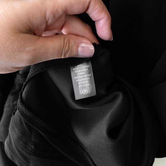 Calvin Klein Dress Size 12 Black Sleeveless Classic Fit & Flare LBD - Picture 6 of 6